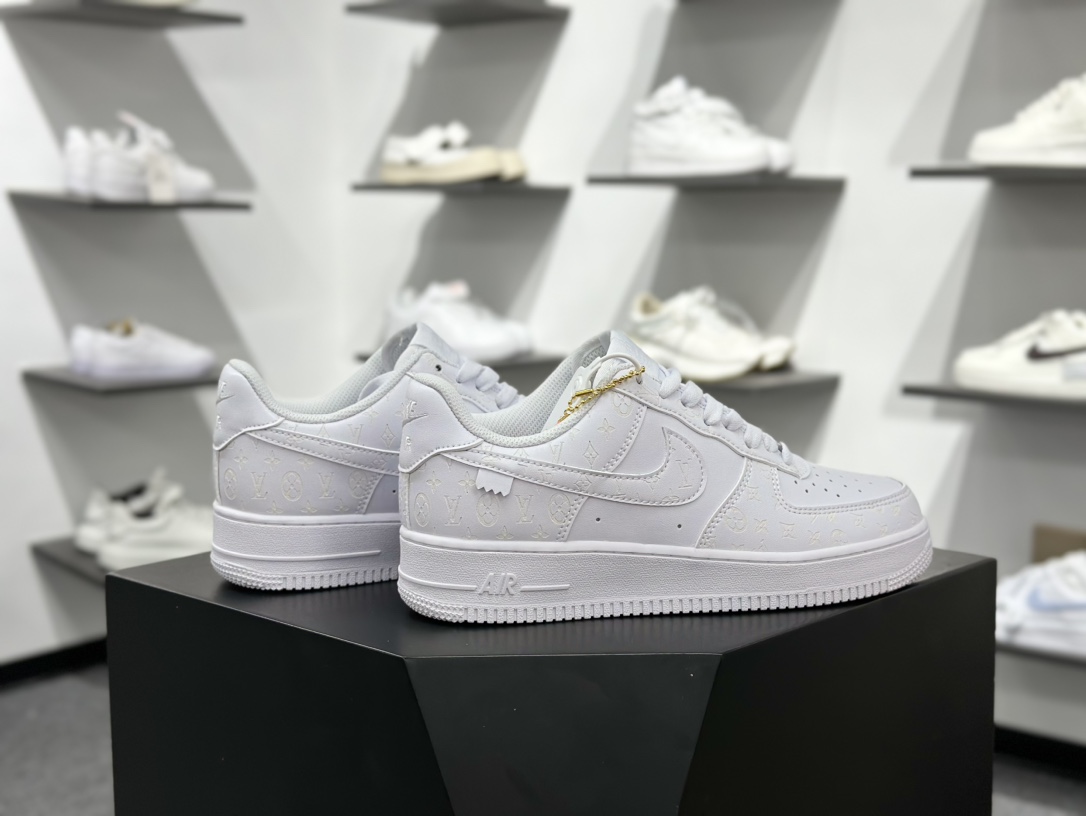 220 Nike Air Force 1 Low 灰白涂鸦 解构绑带  CW2288-111