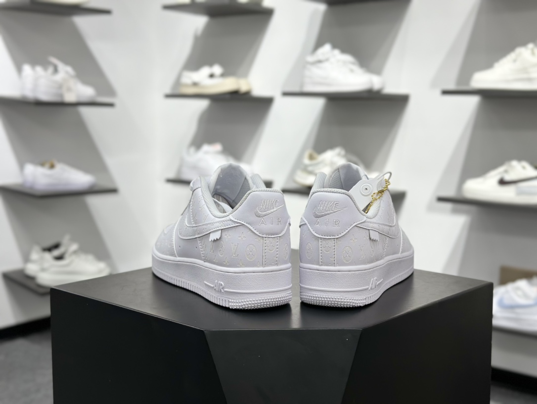 220 Nike Air Force 1 Low 灰白涂鸦 解构绑带  CW2288-111