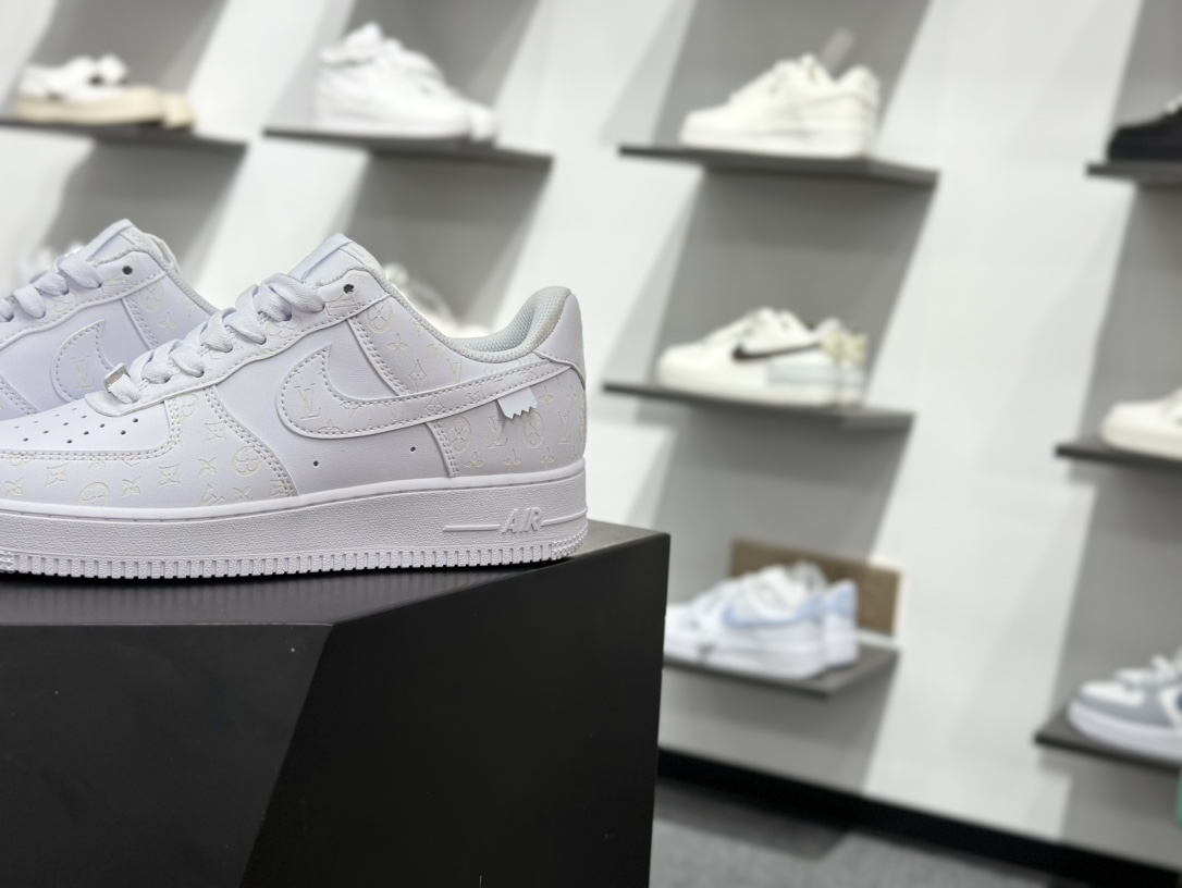 220 Nike Air Force 1 Low 灰白涂鸦 解构绑带  CW2288-111