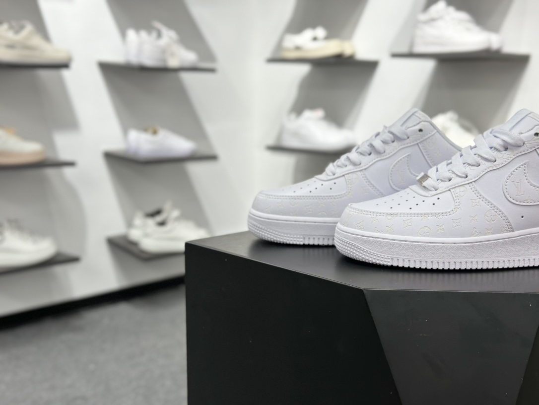 220 Nike Air Force 1 Low 灰白涂鸦 解构绑带  CW2288-111