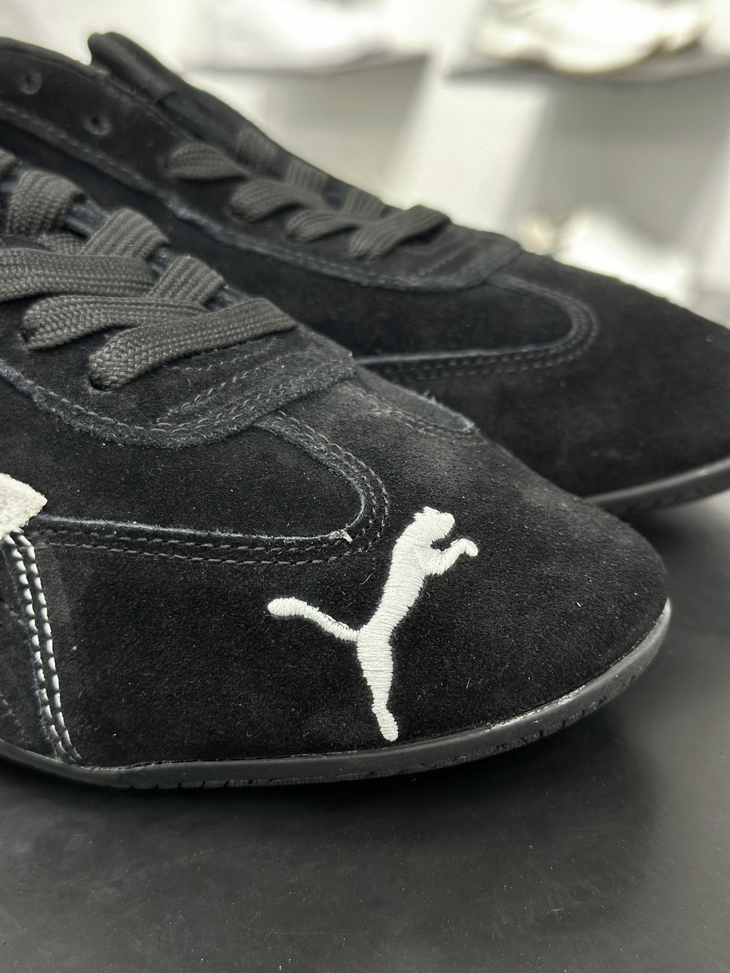 200 巴黎世家联名款The Open Product x Puma Speedcat 极速赛车系列彪马低帮生活休闲鞋  406519-02