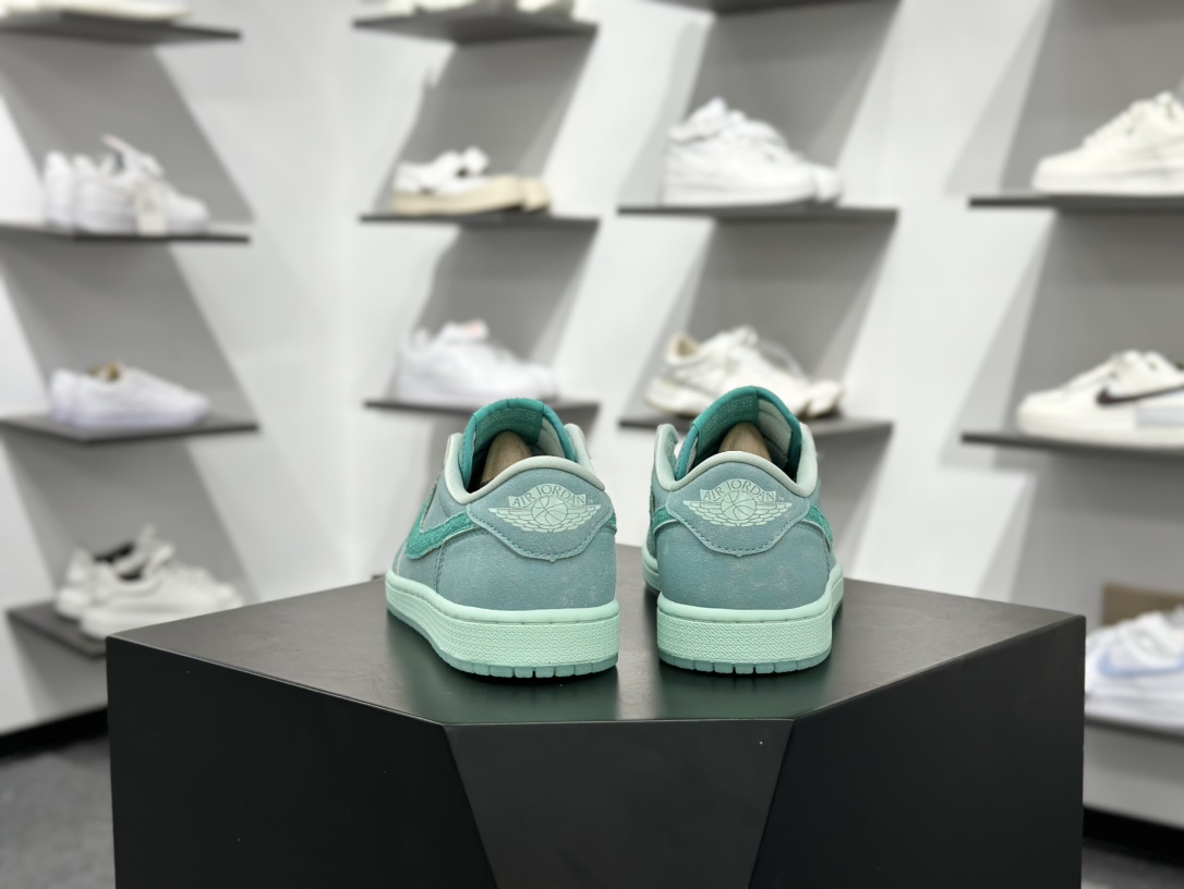 240 Air Jordan 1 Low ”Washed Teal“ AJ1 乔1冰感薄荷 低帮文化休闲板鞋  HQ8111-300