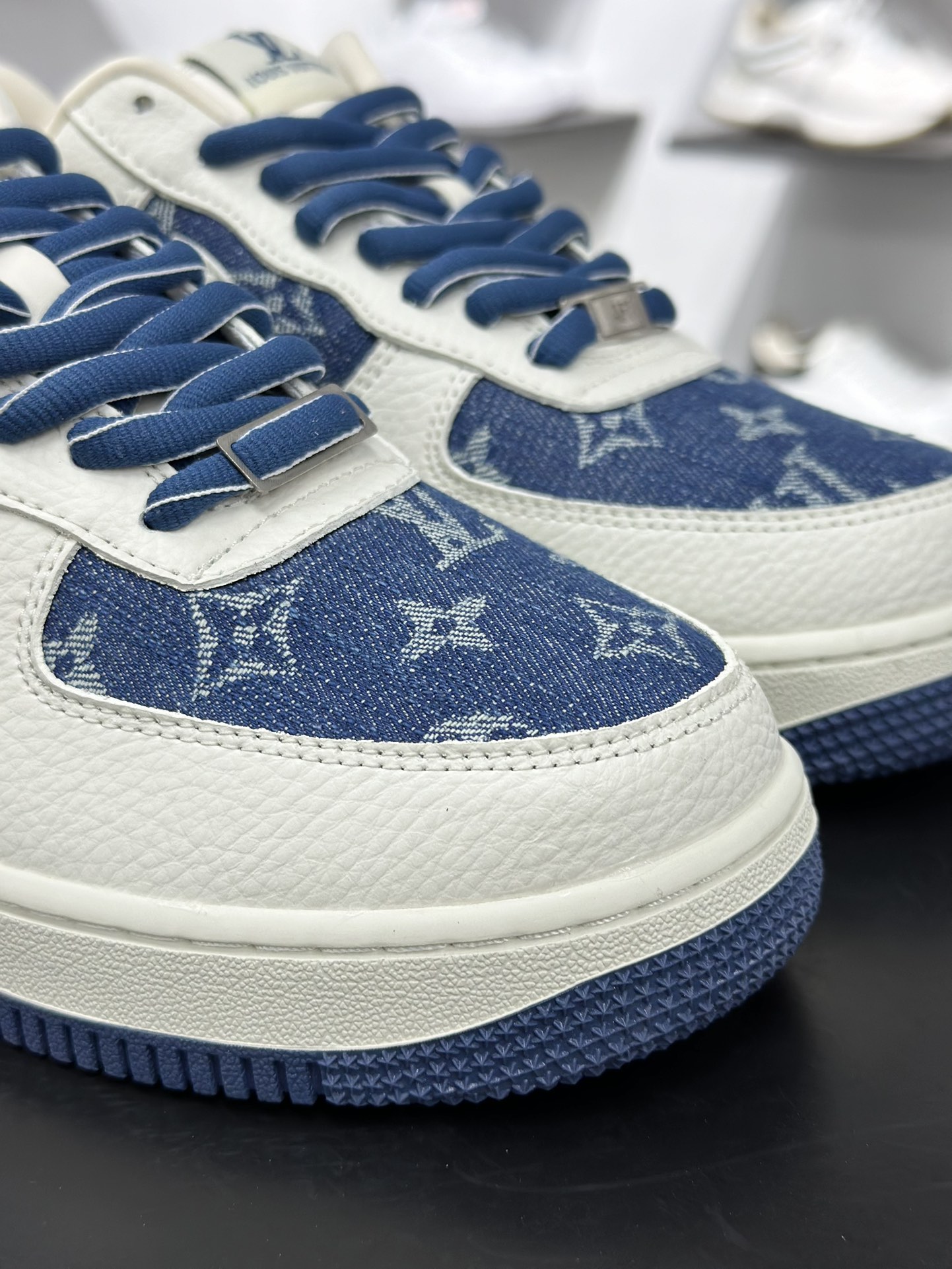 Nike Air Force 1‘07 Low LV联名 白蓝牛仔 空军一号低帮休闲板鞋  SC9207-536
