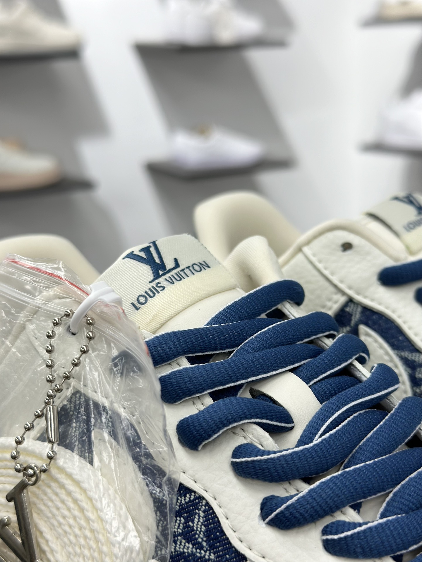 Nike Air Force 1‘07 Low LV联名 白蓝牛仔 空军一号低帮休闲板鞋  SC9207-536