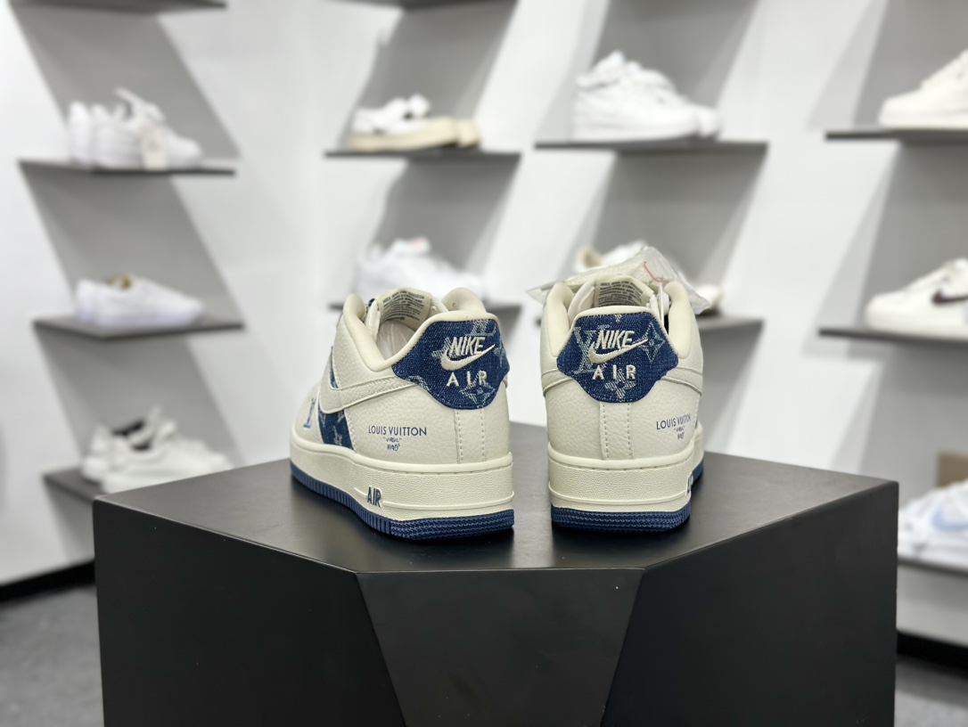 Nike Air Force 1‘07 Low LV联名 白蓝牛仔 空军一号低帮休闲板鞋  SC9207-536