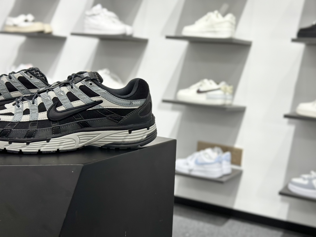 200 NK P-6000 黑灰 复古科技个性老爹鞋P-6000 HQ3818-001-Chinese UA Cheap High Quatity Brand Clothes Bags handbags Sneakers wholesale wholesaler seller from China Factory suppliers Fashion Clothing Shoes best Quality Beautiful Price 200 NK P-6000 黑灰 复古科技个性老爹鞋P-6000 HQ3818-001