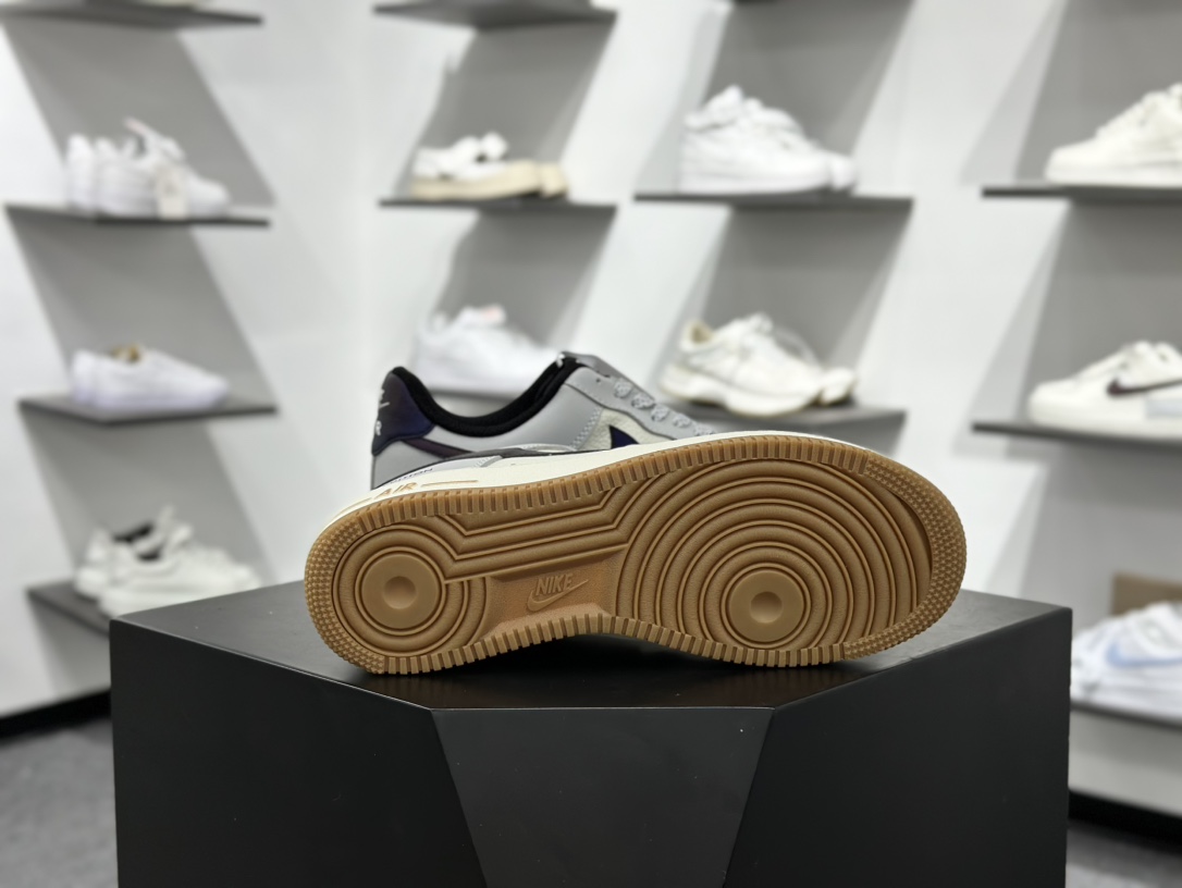 260 Nike Air Force 1 Low 07 x Louis Vuitton 灰白满天星  LW9279-020