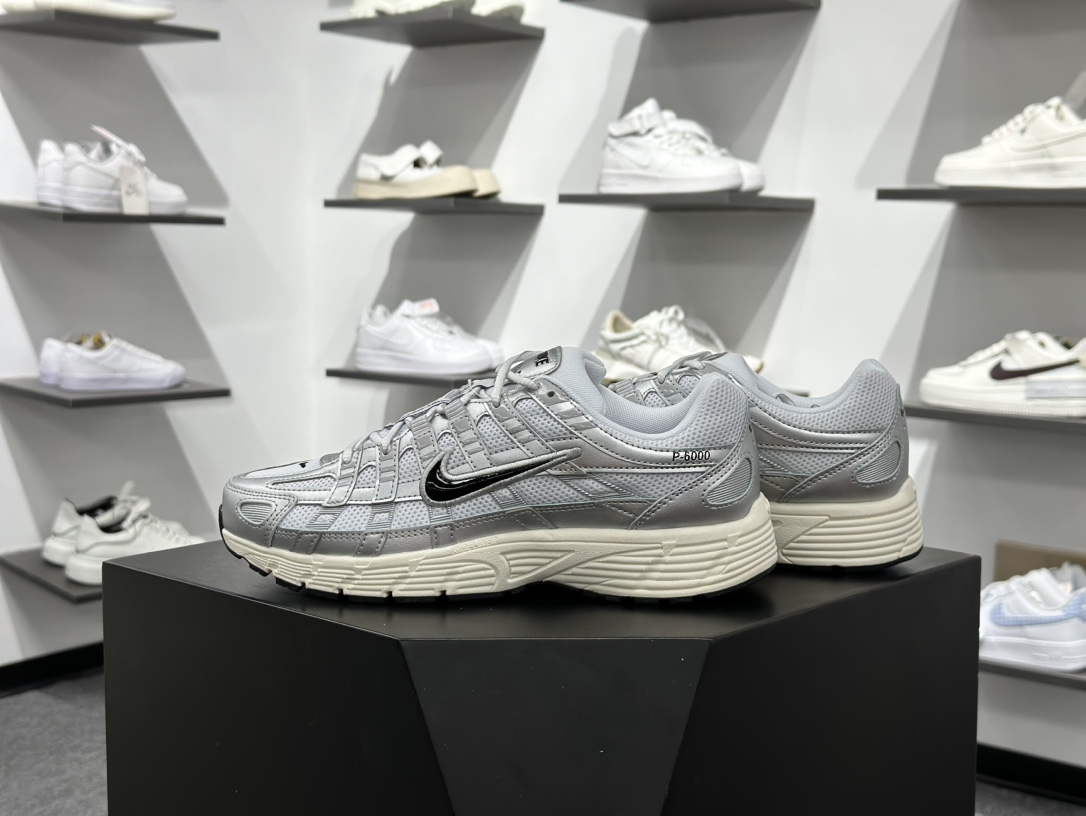 200 Nike P-6000 Initiator Running 耐克INS 复古休闲运动老爹鞋  CD6404-105