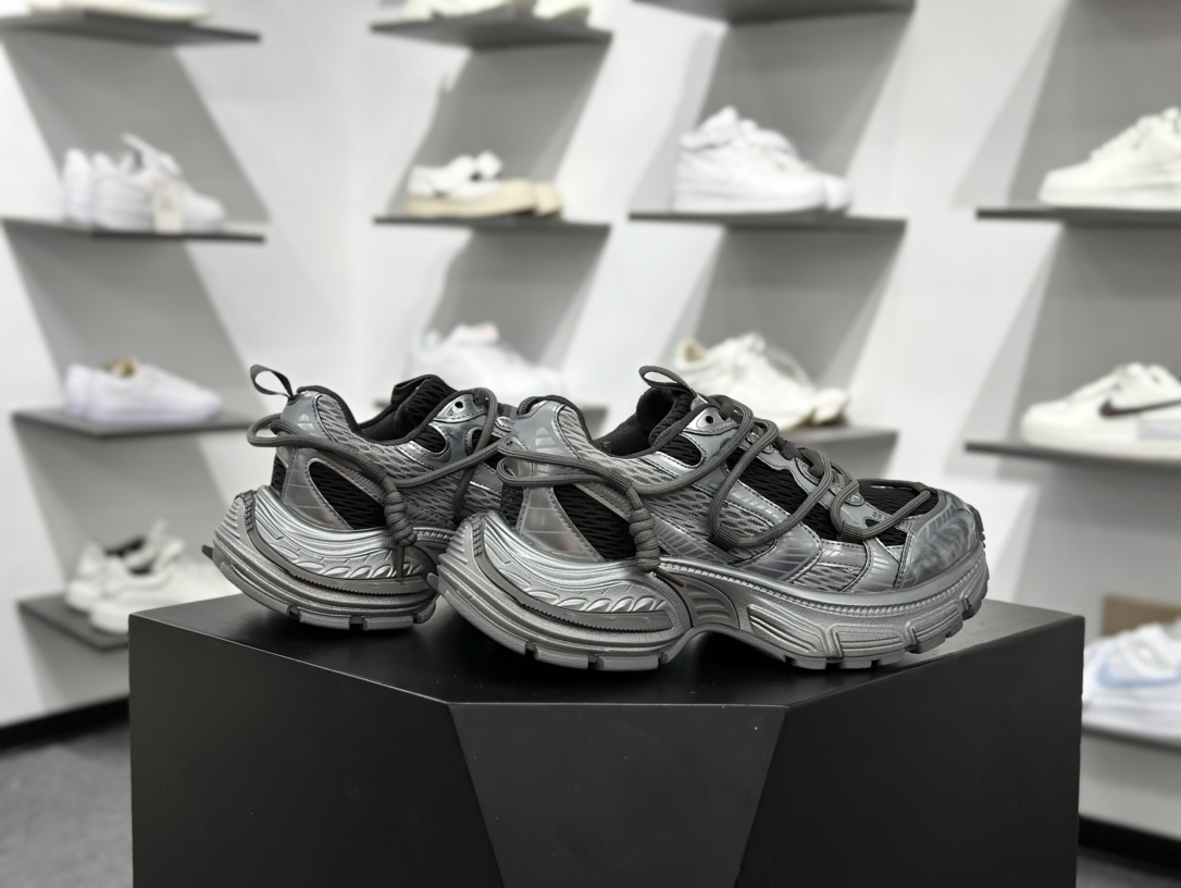 220 GGCCGG-CC 厚底绑带休闲运动老爹鞋 5CM厚底增高 春日踏青舒适度和少女感 GGCC运动休闲鞋