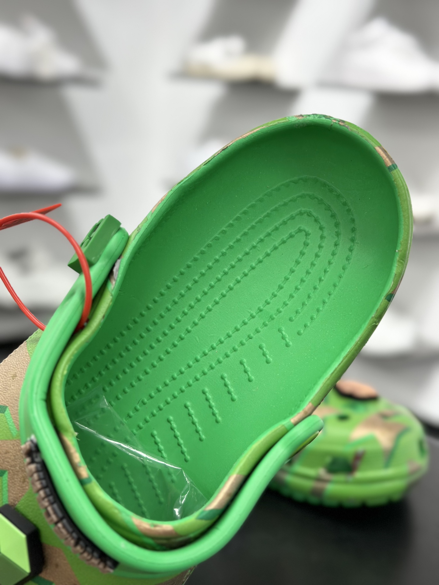 Crocs卡骆驰 Classic clog 全幅印花 洞洞鞋 经典一脚蹬包头洞洞鞋