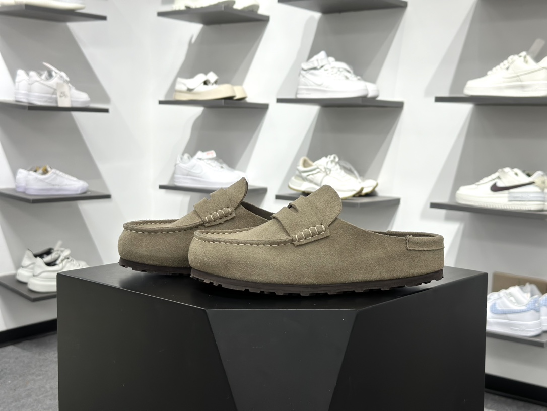 240 驼色勃肯 Birkenstock 优雅老钱风 乐福拖