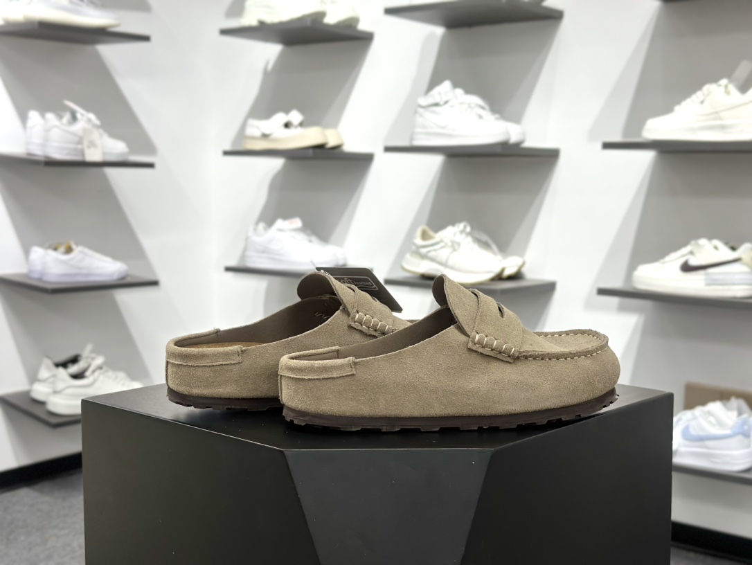 240 驼色勃肯 Birkenstock 优雅老钱风 乐福拖
