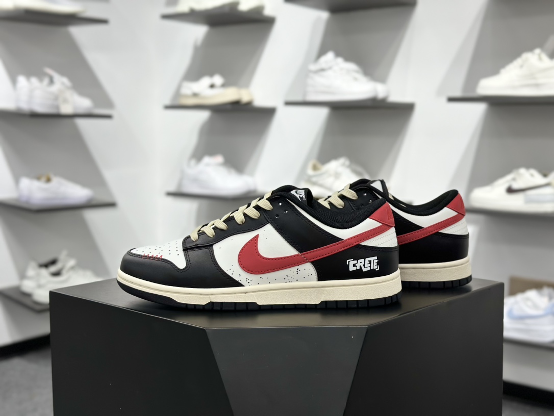 Nike SB Dunk Low CRETE黑红联名 DO1391-100