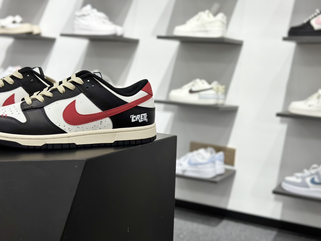 Nike SB Dunk Low CRETE黑红联名 DO1391-100