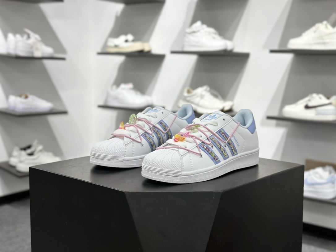 180 AdidOriginals Superstar 2代 2025全新版本 贝壳头 JR1332