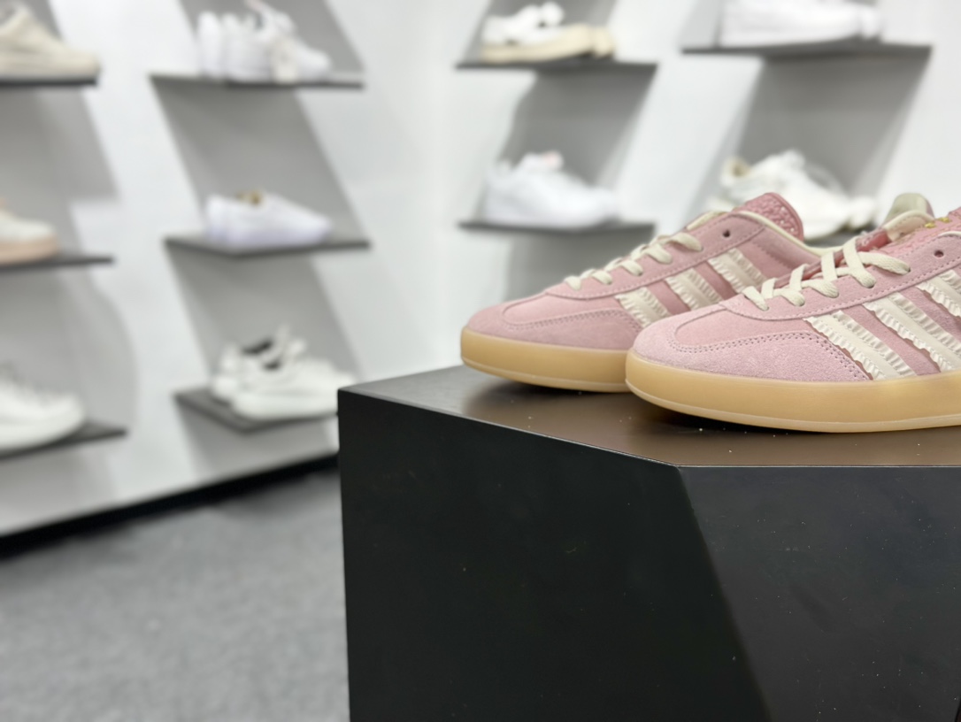 160 adidoriginals GAZELLE INDOOR Wonder 粉色  JS1413
