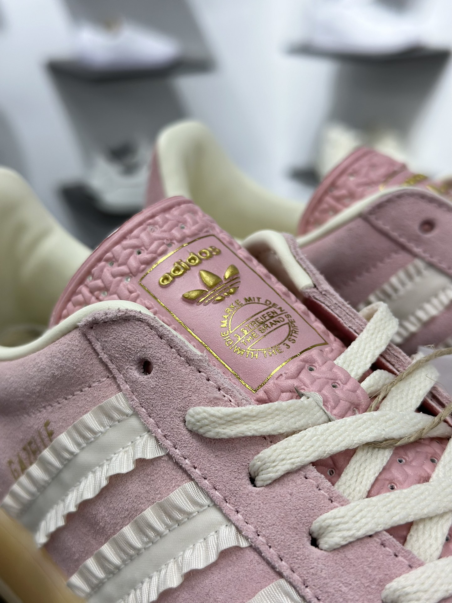 160 adidoriginals GAZELLE INDOOR Wonder 粉色  JS1413