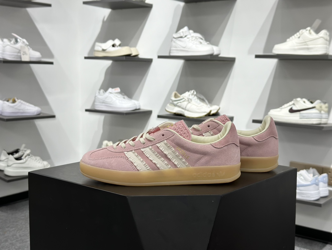 160 adidoriginals GAZELLE INDOOR Wonder 粉色  JS1413