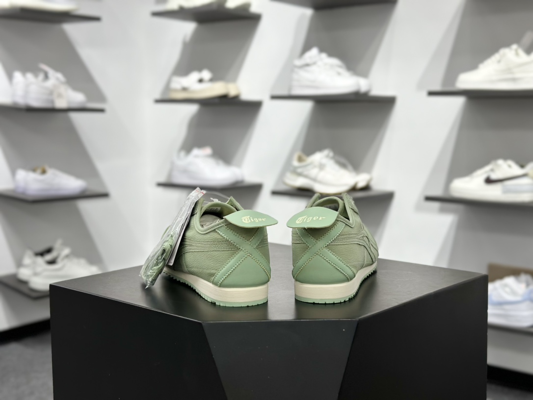 160 Onitsuka Tiger Mexico 66 SD 鬼冢虎 虎爪百搭休闲皮革慢跑鞋  1183C408-300