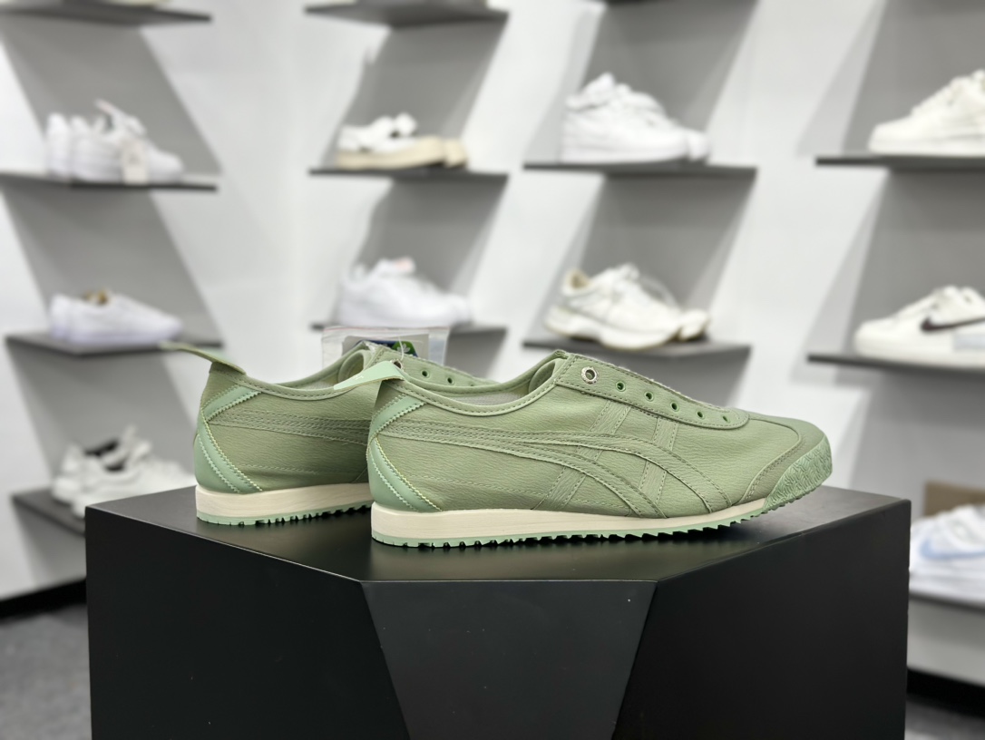 160 Onitsuka Tiger Mexico 66 SD 鬼冢虎 虎爪百搭休闲皮革慢跑鞋  1183C408-300