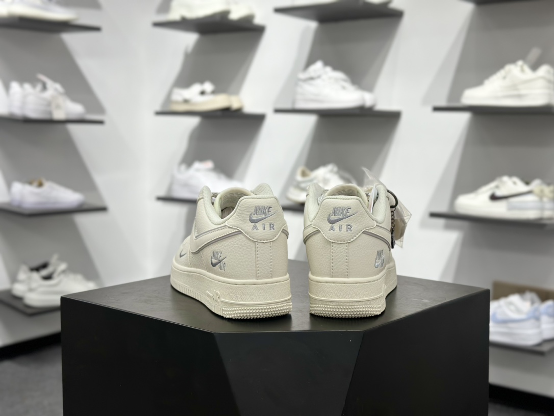 260 Nike Air Force 1‘07 Low 耐克联名 米灰边 空军一号低帮休闲板鞋  CS5288-033