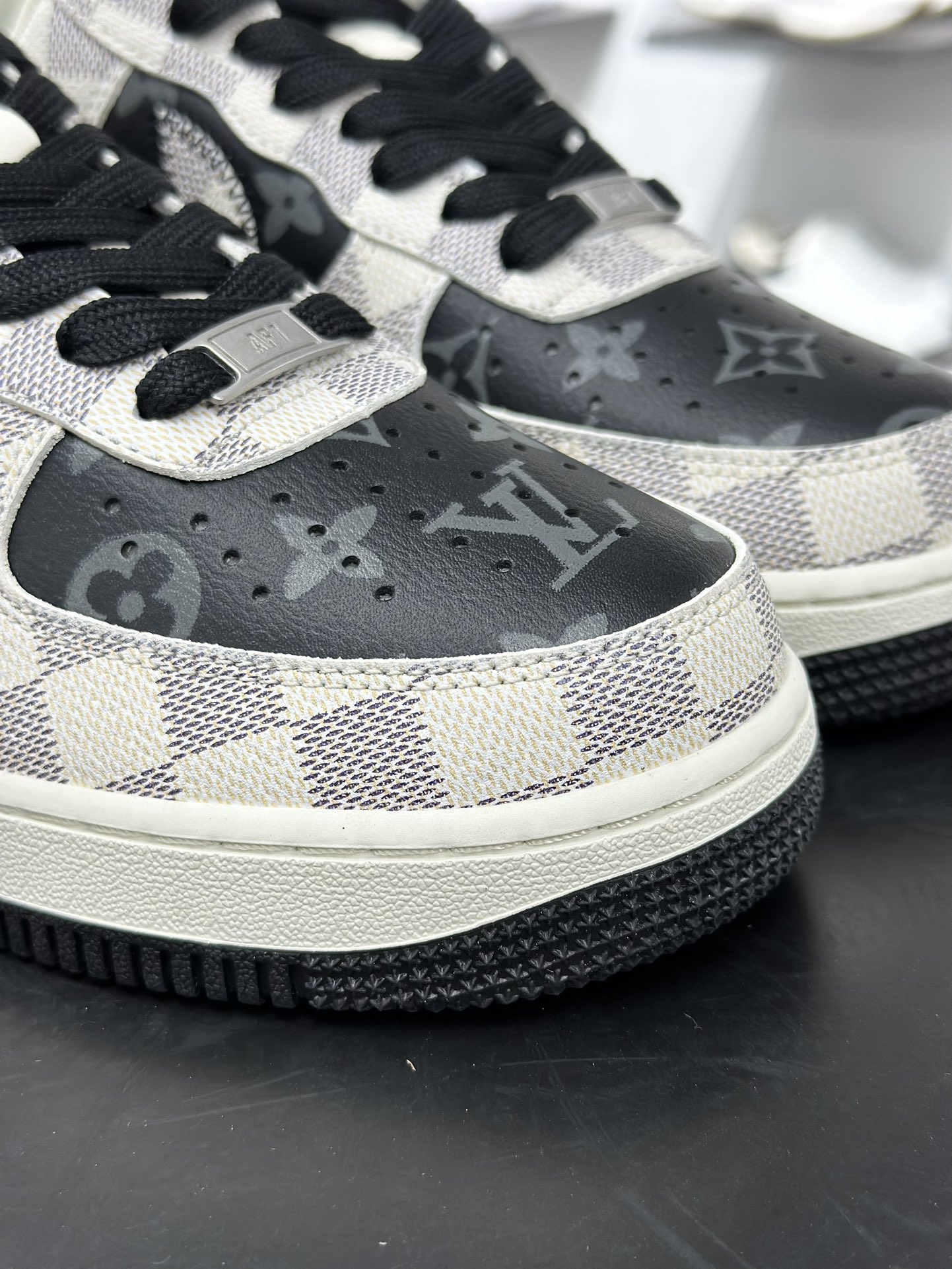 220 Nike Air Force 1 Low 07 x Louis Vuitton 格纹雾灰 SC0601-562-Chinese UA Cheap High Quatity Brand Clothes Bags handbags Sneakers wholesale wholesaler seller from China Factory suppliers Fashion Clothing Shoes best Quality Beautiful Price 220 Nike Air Force 1 Low 07 x Louis Vuitton 格纹雾灰 SC0601-562