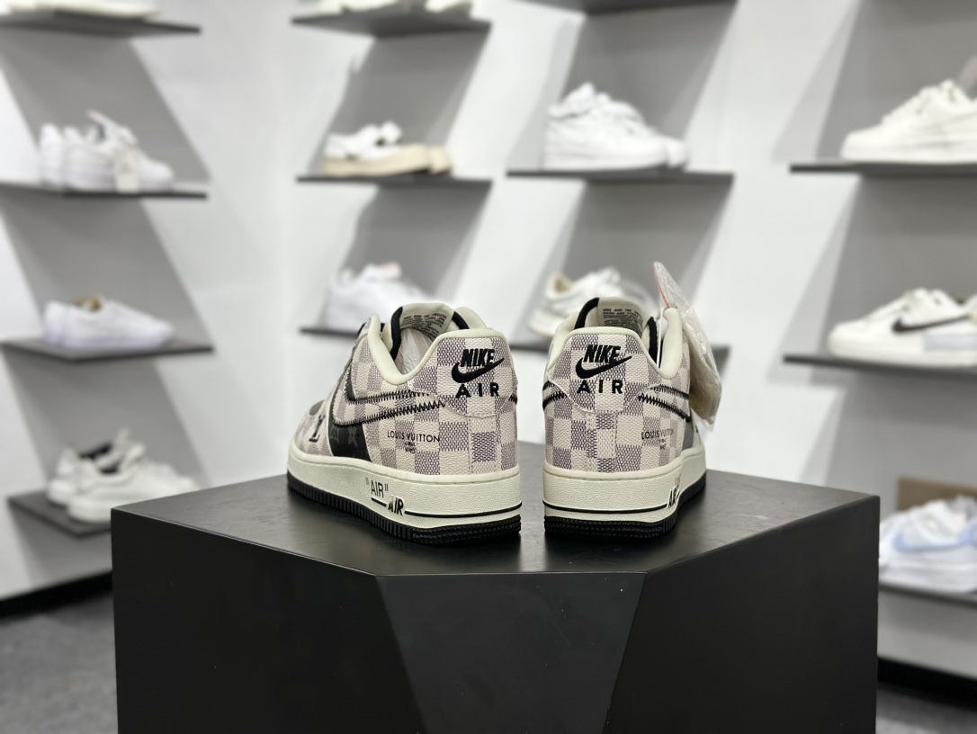 220 Nike Air Force 1 Low 07 x Louis Vuitton 格纹雾灰 SC0601-562-Chinese UA Cheap High Quatity Brand Clothes Bags handbags Sneakers wholesale wholesaler seller from China Factory suppliers Fashion Clothing Shoes best Quality Beautiful Price 220 Nike Air Force 1 Low 07 x Louis Vuitton 格纹雾灰 SC0601-562