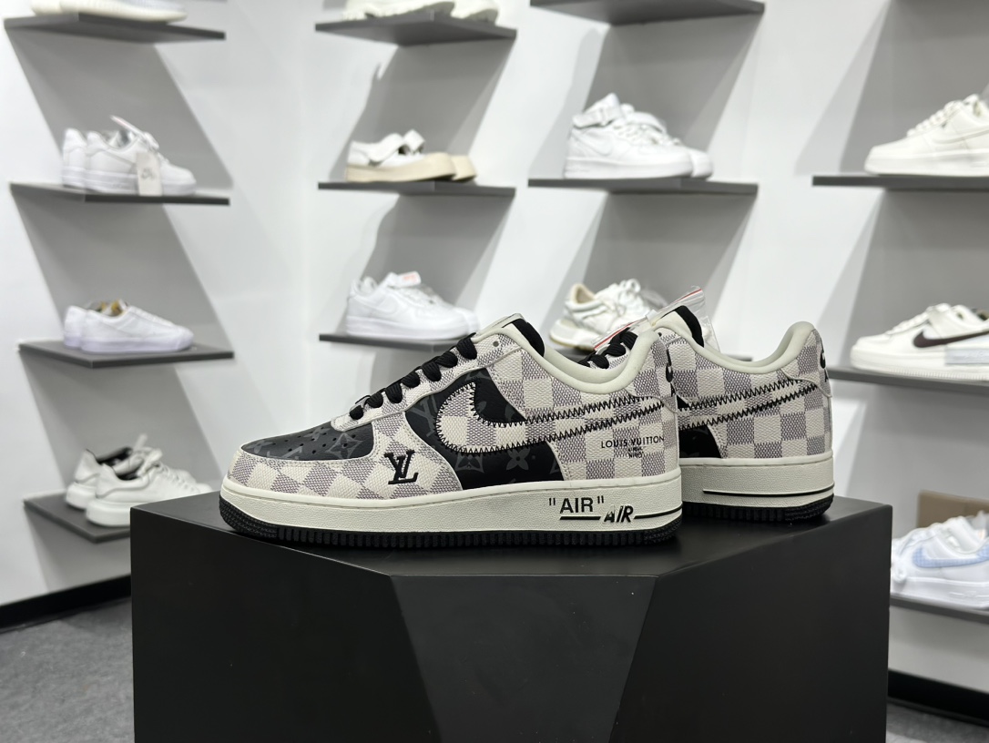 220 Nike Air Force 1 Low 07 x Louis Vuitton 格纹雾灰 SC0601-562-Chinese UA Cheap High Quatity Brand Clothes Bags handbags Sneakers wholesale wholesaler seller from China Factory suppliers Fashion Clothing Shoes best Quality Beautiful Price 220 Nike Air Force 1 Low 07 x Louis Vuitton 格纹雾灰 SC0601-562