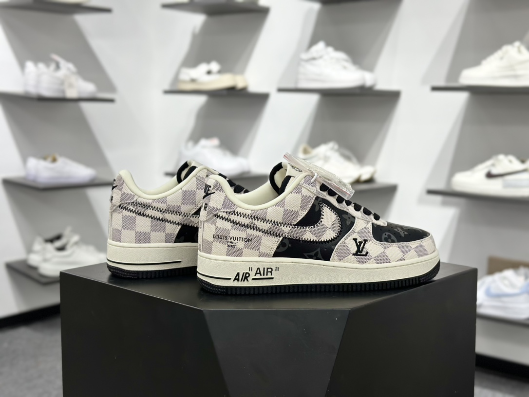 220 Nike Air Force 1 Low 07 x Louis Vuitton 格纹雾灰 SC0601-562-Chinese UA Cheap High Quatity Brand Clothes Bags handbags Sneakers wholesale wholesaler seller from China Factory suppliers Fashion Clothing Shoes best Quality Beautiful Price 220 Nike Air Force 1 Low 07 x Louis Vuitton 格纹雾灰 SC0601-562