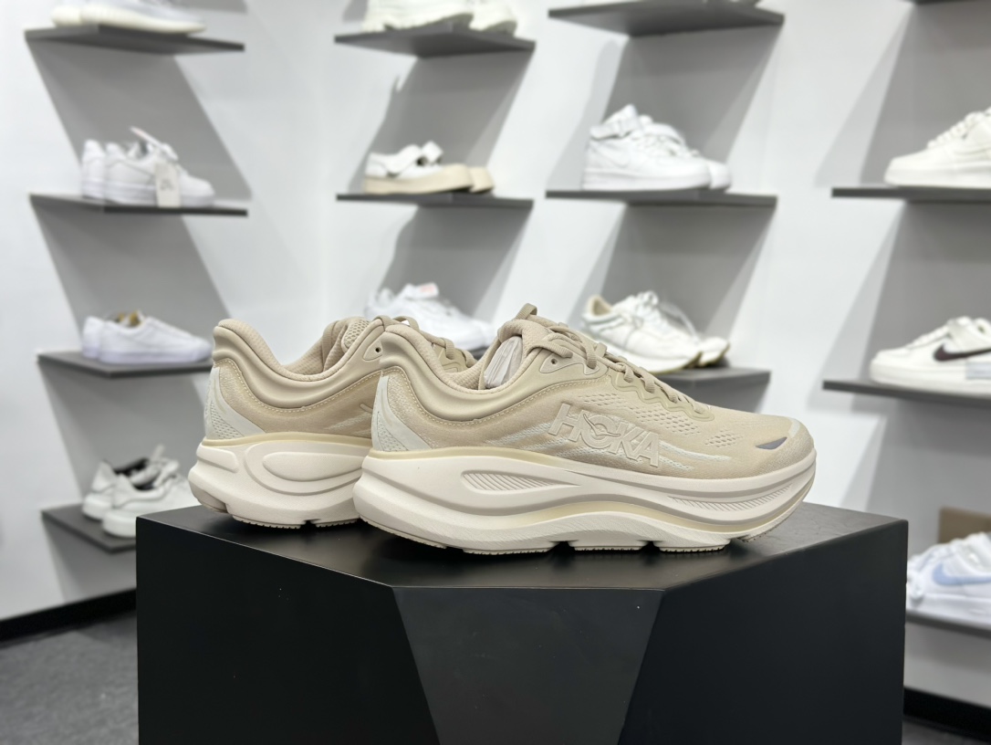 200 Hoka Bondi 9 帮带9 网面透气跑步鞋 1162011