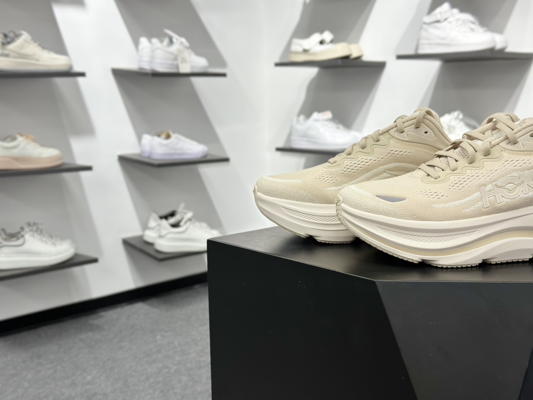 200 Hoka Bondi 9 帮带9 网面透气跑步鞋 1162011