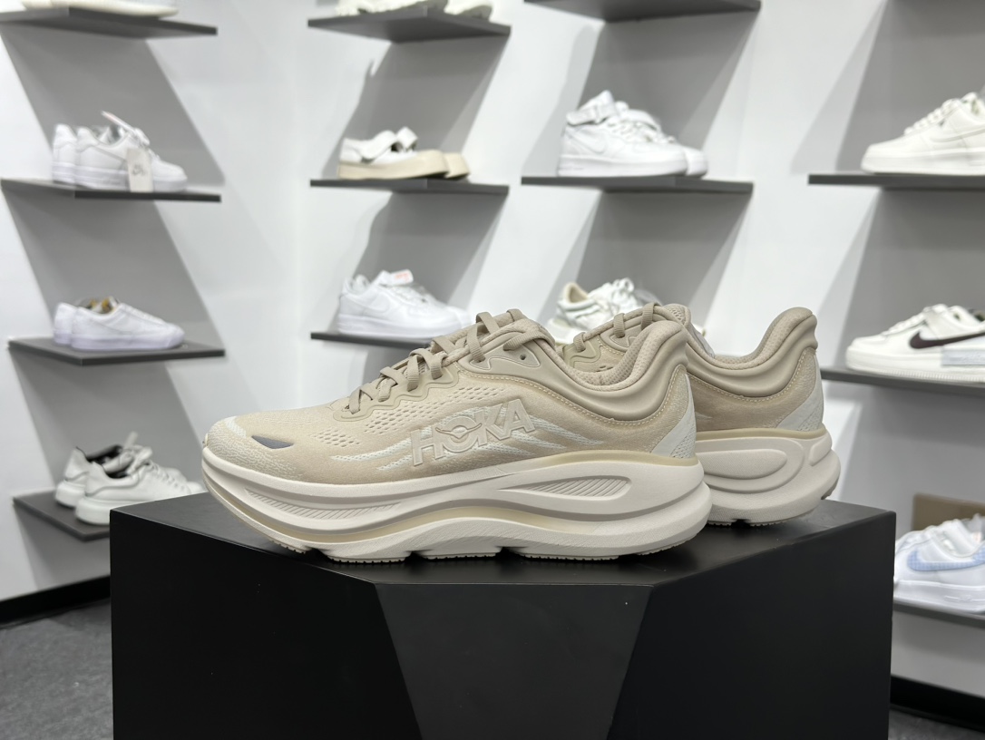 200 Hoka Bondi 9 帮带9 网面透气跑步鞋 1162011