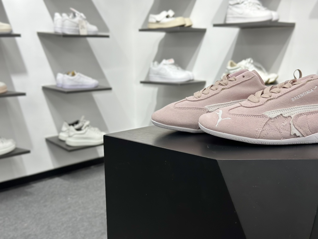 200 巴黎世家联名款The Open Product x Puma Speedcat 极速赛车系列彪马低帮生活休闲鞋