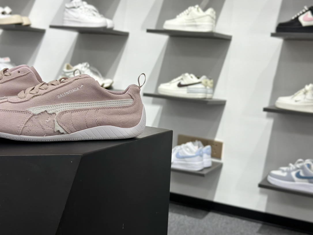 200 巴黎世家联名款The Open Product x Puma Speedcat 极速赛车系列彪马低帮生活休闲鞋