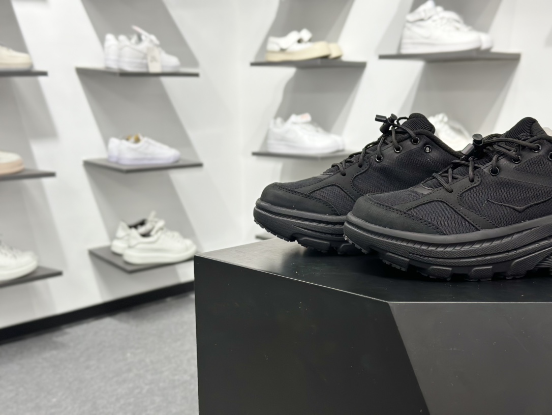 180 HOKA ONEU BONDI B3LS 舒适防滑耐磨低帮休闲跑步鞋 1155351-BBNB