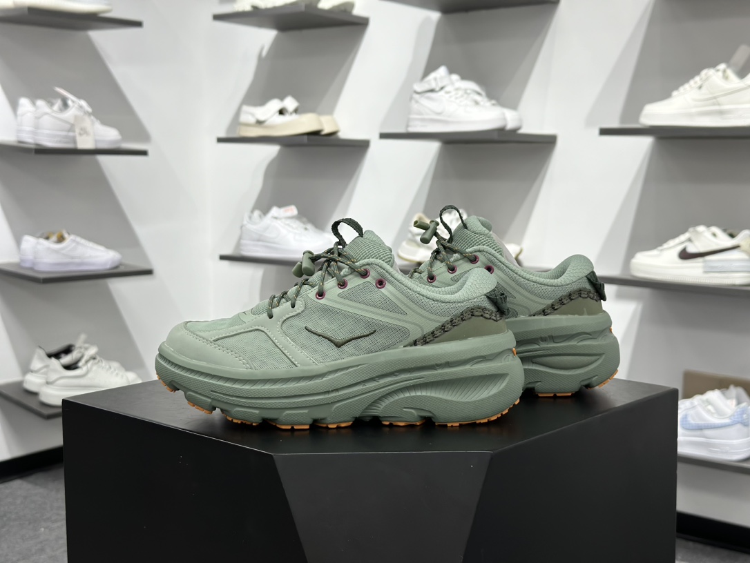 180 HOKA ONEU BONDI B3LS 舒适防滑耐磨低帮休闲跑步鞋 1155351-ASC-Chinese UA Cheap High Quatity Brand Clothes Bags handbags Sneakers wholesale wholesaler seller from China Factory suppliers Fashion Clothing Shoes best Quality Beautiful Price 180 HOKA ONEU BONDI B3LS 舒适防滑耐磨低帮休闲跑步鞋 1155351-ASC