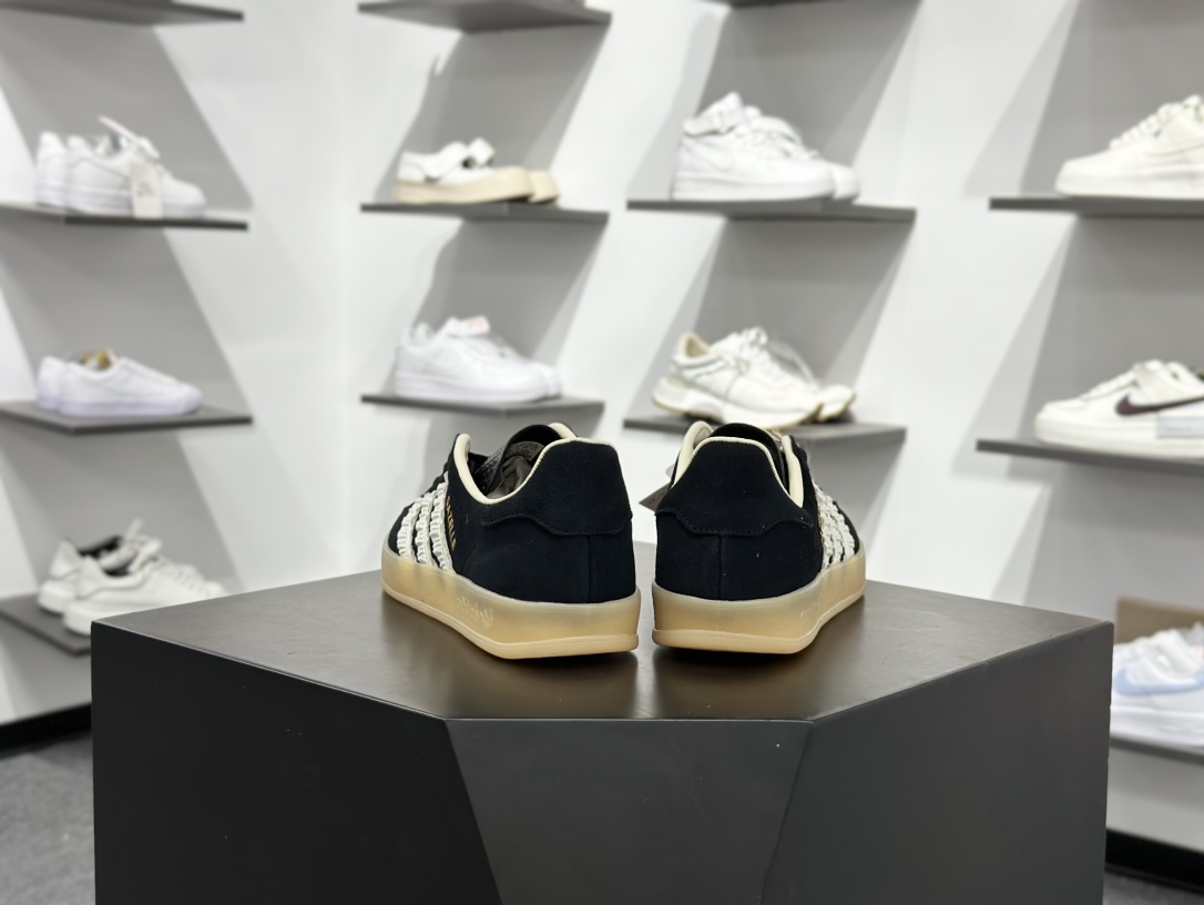 160 AD Originals Gazelle Indoor 黑白 三叶草复古休闲运动板鞋 JS1412-Chinese UA Cheap High Quatity Brand Clothes Bags handbags Sneakers wholesale wholesaler seller from China Factory suppliers Fashion Clothing Shoes best Quality Beautiful Price 160 AD Originals Gazelle Indoor 黑白 三叶草复古休闲运动板鞋 JS1412