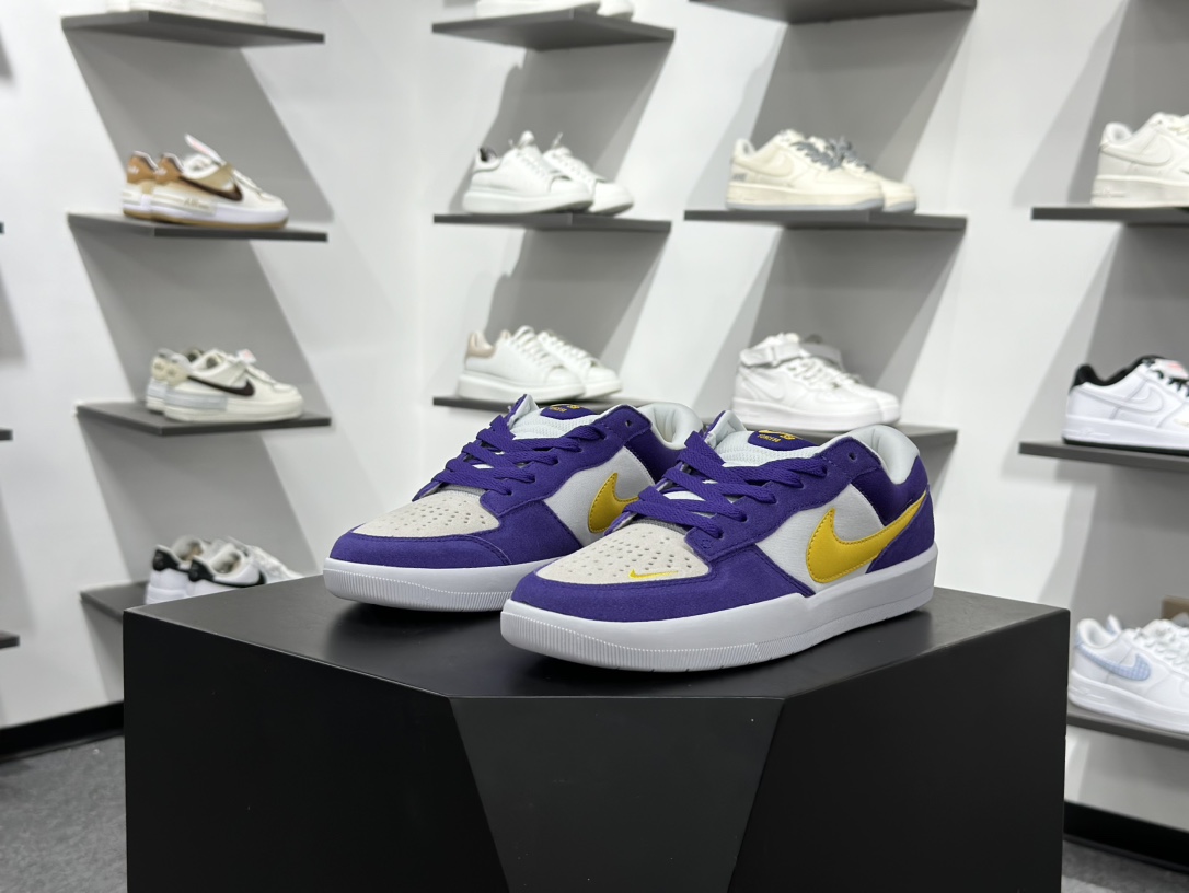 160 耐克Nike SB Force 58 硫化杯底 传统篮球风格 DV5477-500