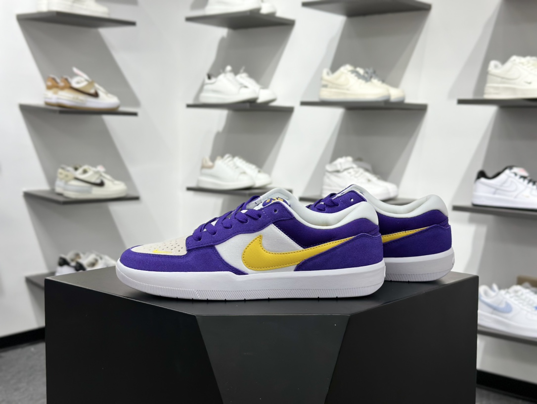 160 耐克Nike SB Force 58 硫化杯底 传统篮球风格 DV5477-500