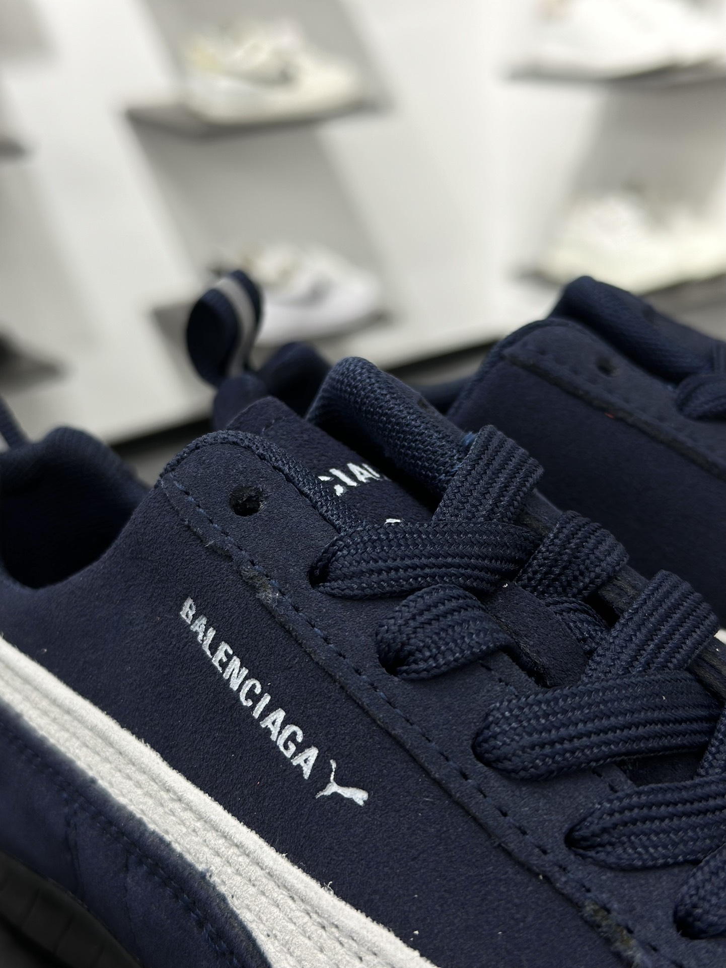 200 巴黎世家联名款The Open Product x Puma Speedcat 极速赛车系列彪马低帮生活休闲鞋