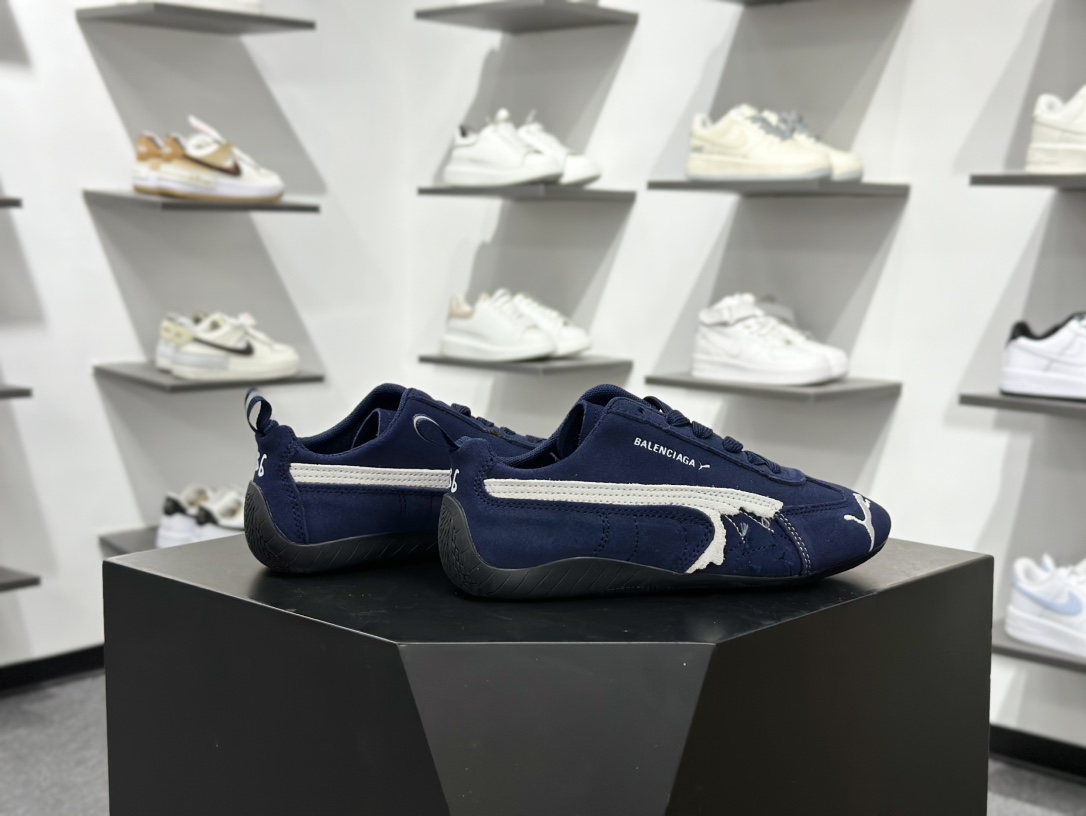 200 巴黎世家联名款The Open Product x Puma Speedcat 极速赛车系列彪马低帮生活休闲鞋