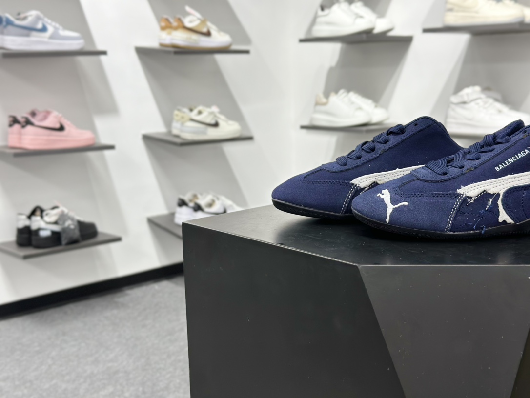 200 巴黎世家联名款The Open Product x Puma Speedcat 极速赛车系列彪马低帮生活休闲鞋