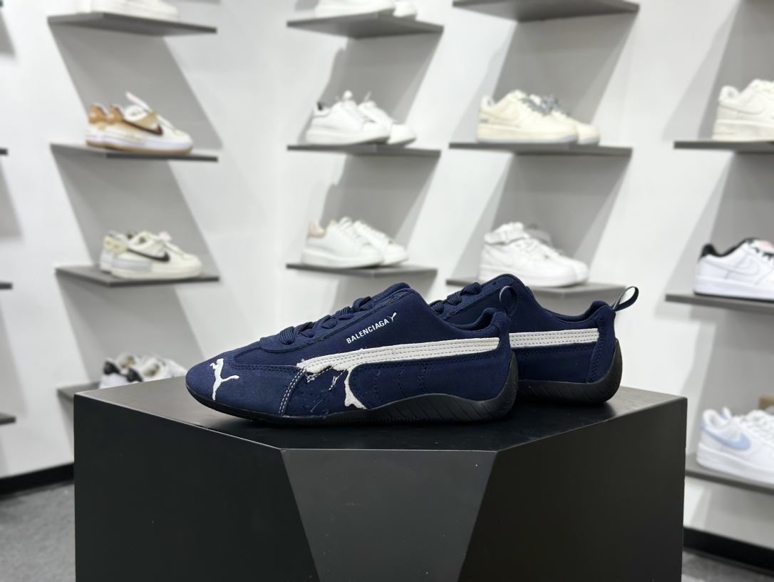 200 巴黎世家联名款The Open Product x Puma Speedcat 极速赛车系列彪马低帮生活休闲鞋