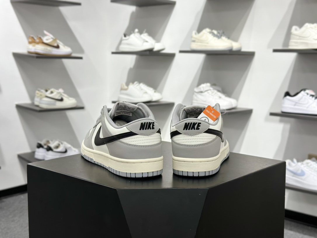 Nike Dunk Low 灰白黑 IB3079-101