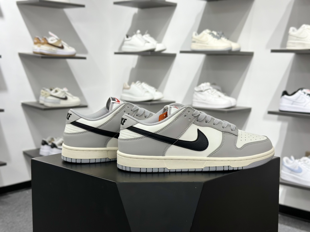 Nike Dunk Low 灰白黑 IB3079-101