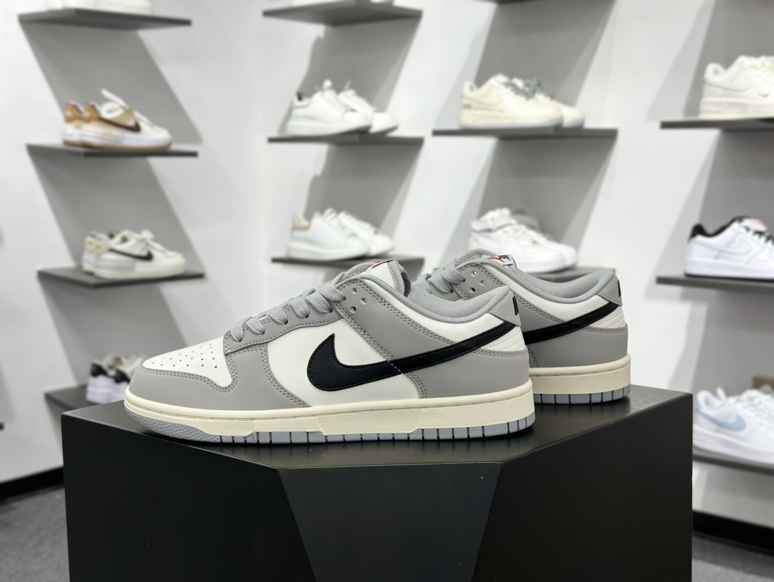 Nike Dunk Low 灰白黑 IB3079-101