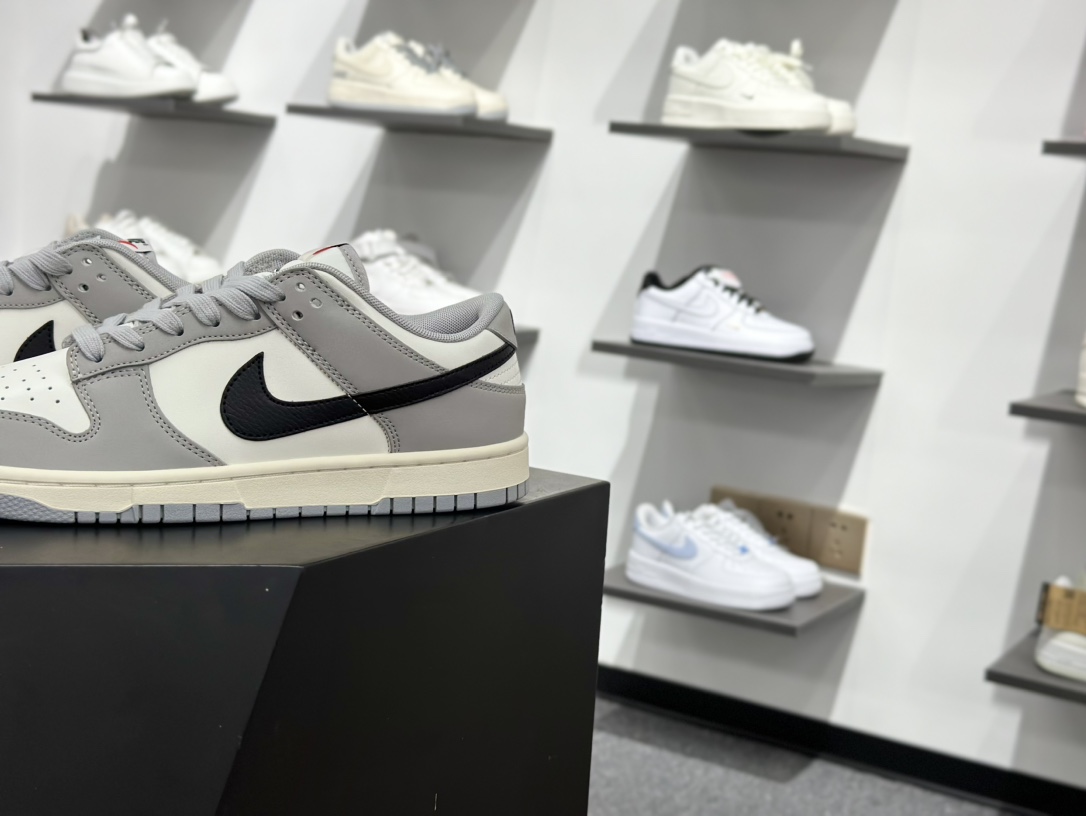 Nike Dunk Low 灰白黑 IB3079-101