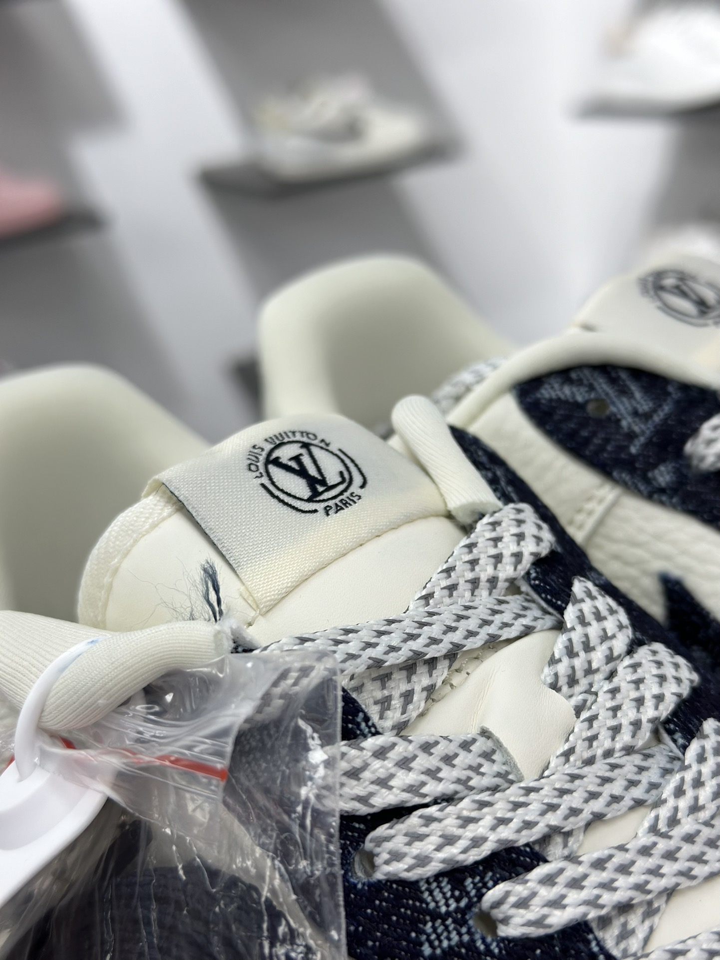 260 Nike Air Force 1 Low 07 x Louis Vuitton 黑白牛仔满天星 SC0601-553