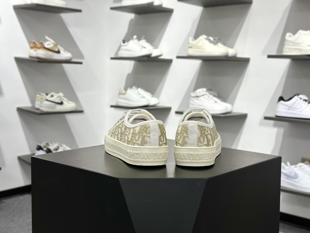 280 迪奥/Dior Walk'n'Dior Low 沃克系列低帮百搭增高休闲运动厚底板鞋