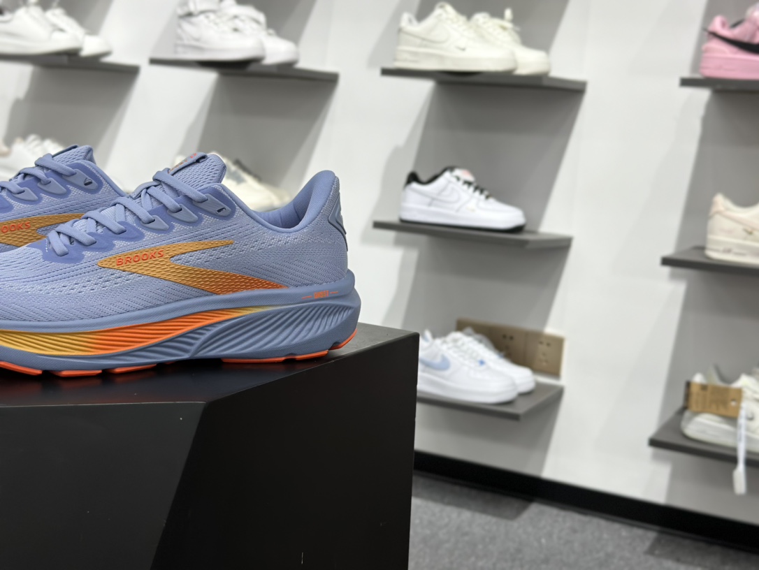 Brooks Ghost max 2 布鲁克斯 系列低帮透气缓震支撑休闲运动慢跑鞋 120431 1D 443